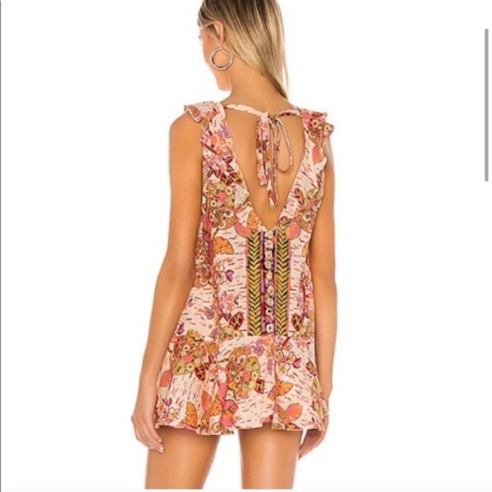Free People Linen Blend Summer in Tulum Dress Tunic